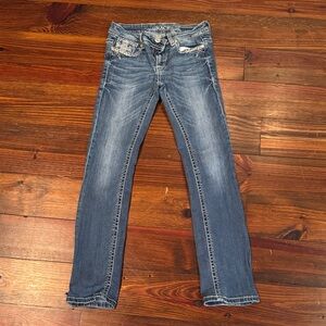 Grace Denim Jeans with Silver Accents